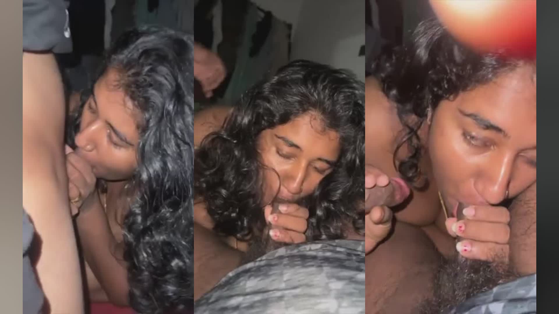 Bade chucho wali ladki ne do mardo ke lund ek saath chuse