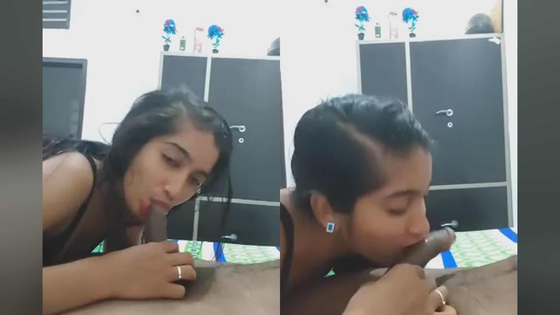 Bra Panty Wali Girlfriend Ne Lund Ko Gale Tak Liya