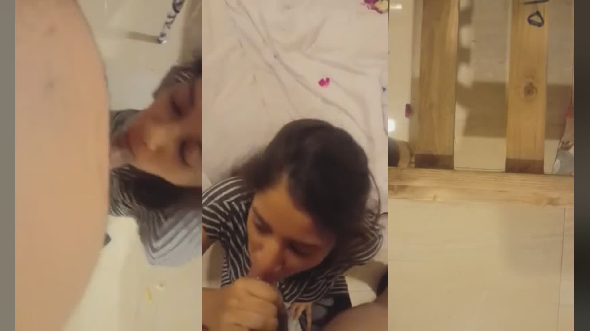GF Ne Khade Lover Ka Condom Wala Lund Ko Chusa