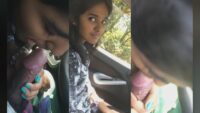 Gaadi Mein Girlfriend Ne Diya Zabardast Blowjob