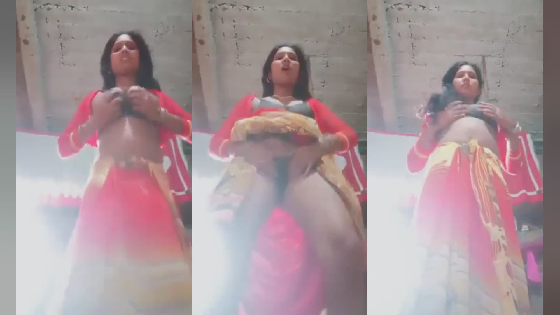 Gaon Ki Bhabhi Apna Chut Aur Gand Dikhate Hue