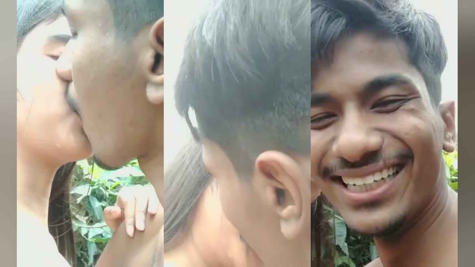 Jungle Mein Akele Milke Ladki Ki Gulabi Nipples Chuse Maje Se