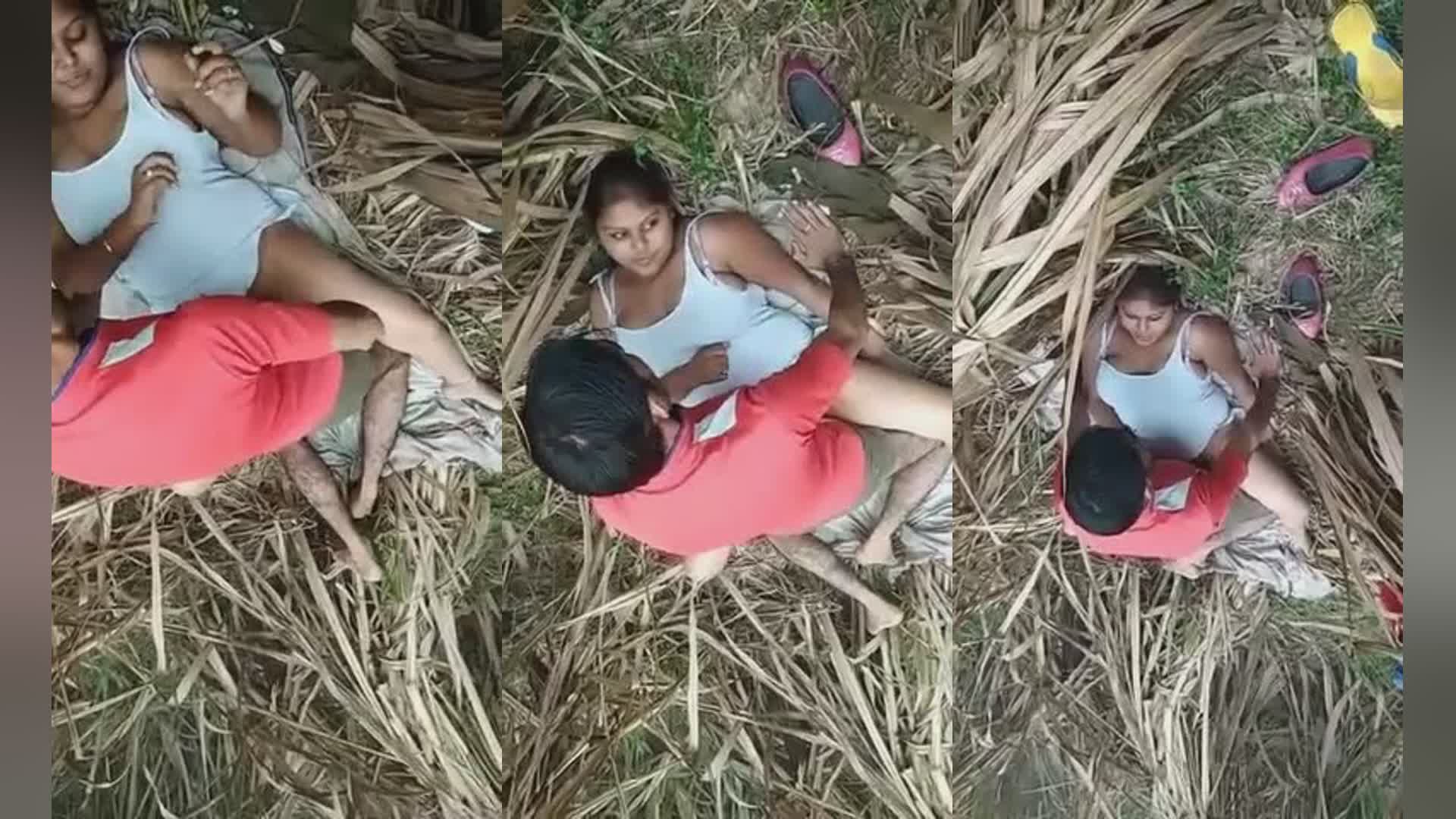 Jungle Mein Chupke Se Missionary Mein Ladki Ko Pela