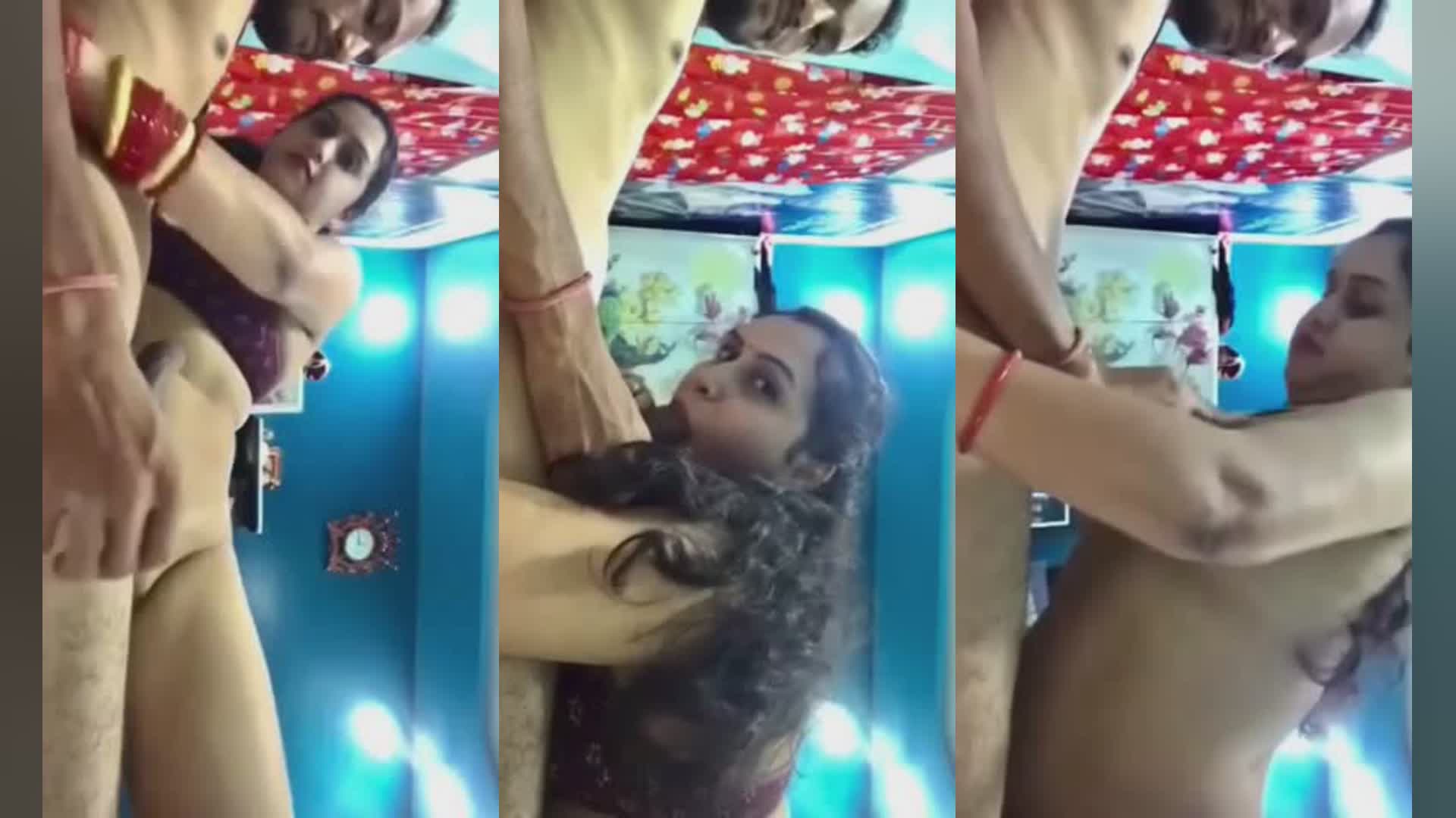 Pati Ke Kale Lund Ko Patni Ne Hilate Huye Jamkar Chusa