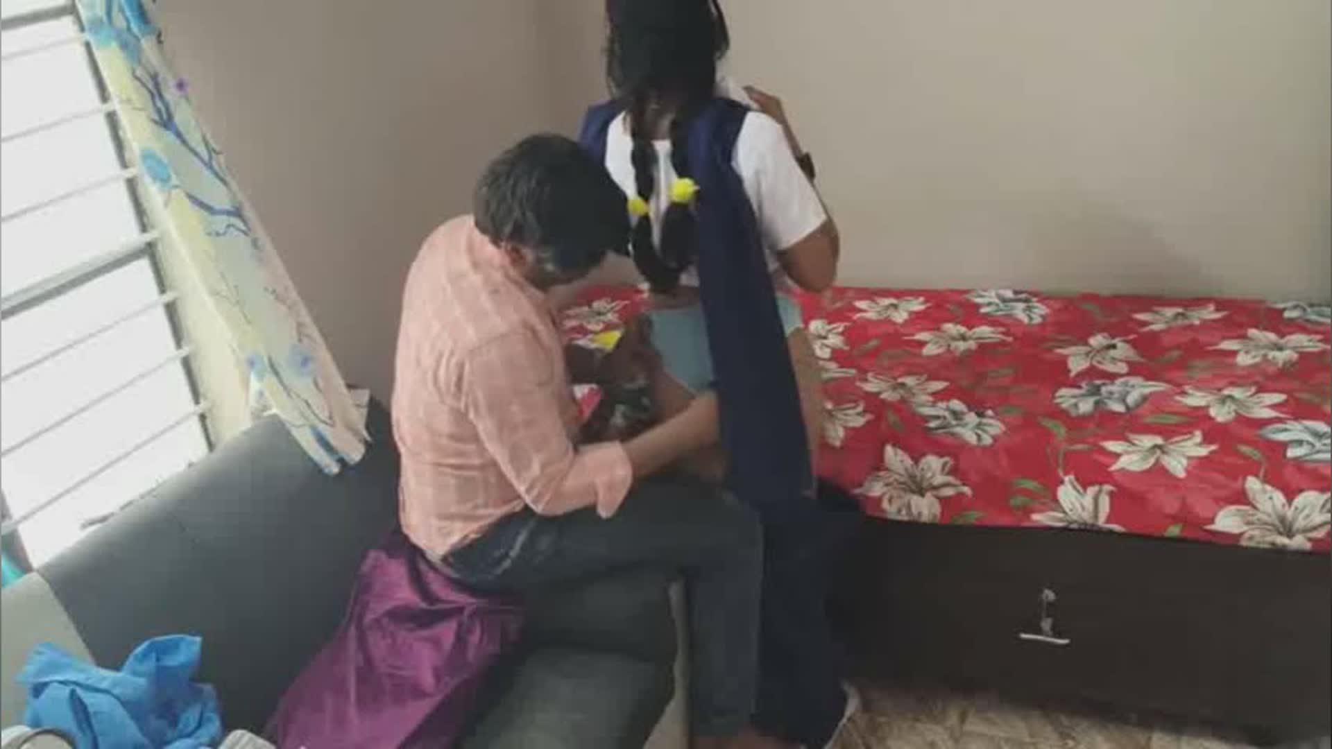 Student Ne Sir Ka Lund Chusa Aur Doggy Style Mein Chudi